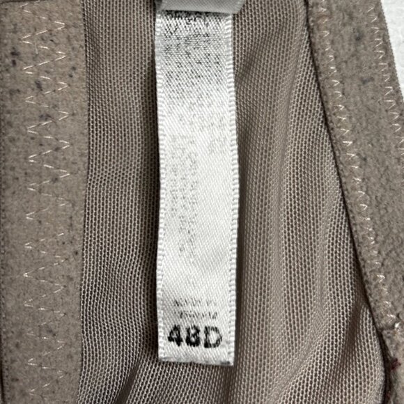 Torrid Curves 48D Gray Bra Lace Accent Lightly Lined Bow Plus Size Intimates - Picture 12 of 13